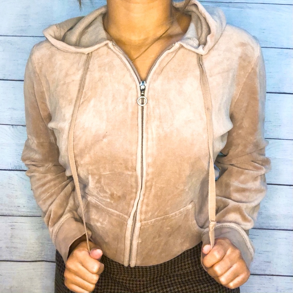 Brown teddy zip up 🧸